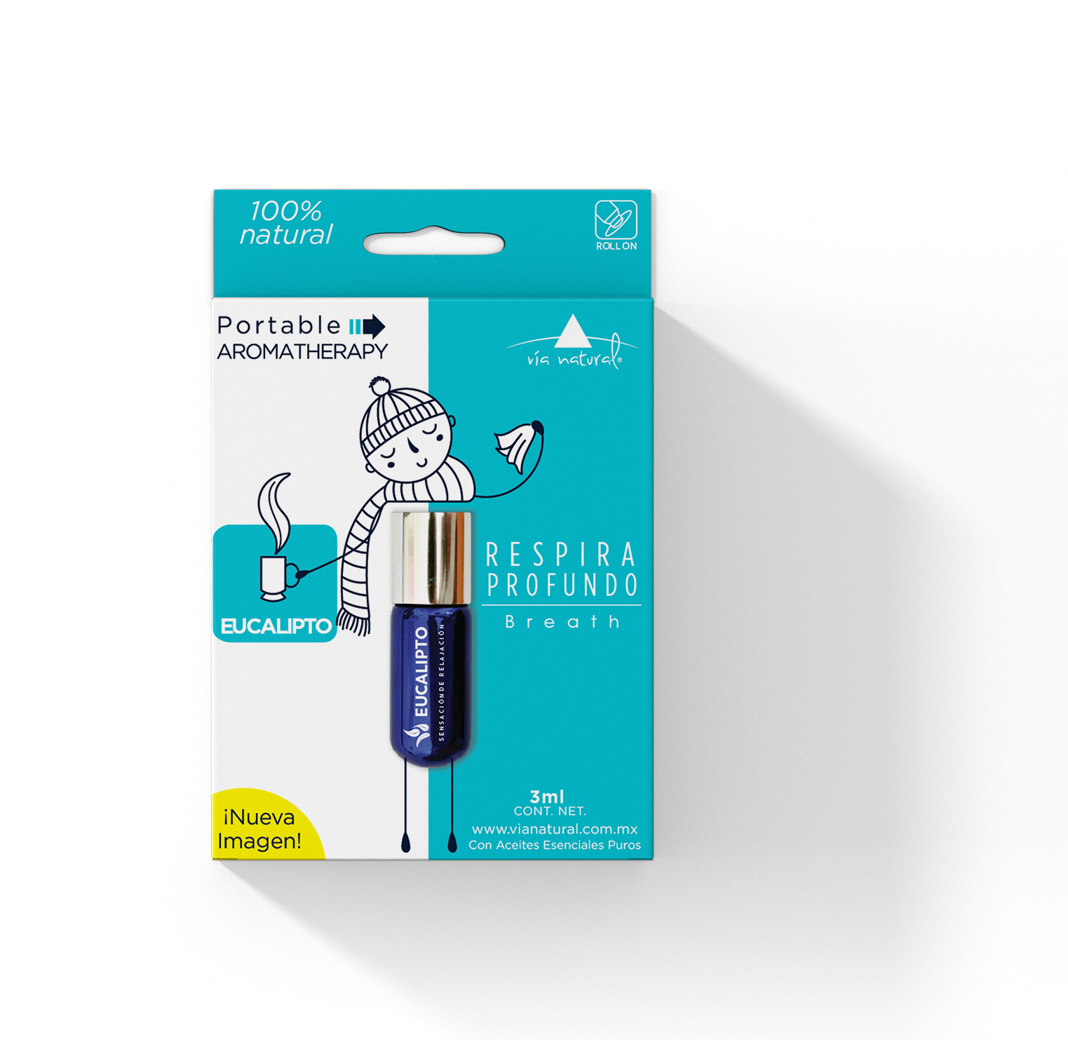 Via Natural Rollon Eucalipto